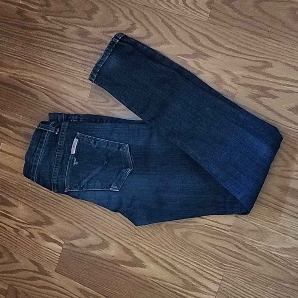Hudson skinny jeans size 27 distressed festival